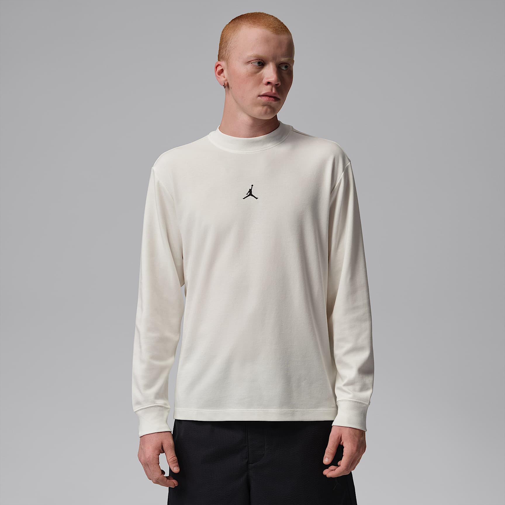 Jordan Sport Men's Dri-FIT Golf Long-Sleeve Mock Neck Sweatshirt